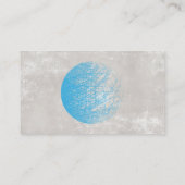 Carte De Visite Lignes Abstraites | Conception globale (Dos)