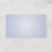 Carte De Visite Lignes bleues - affaires (Dos)