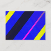 Carte De Visite Lignes colorées (Dos)