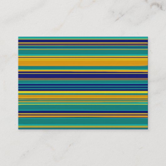 Carte De Visite Lignes colorées (Devant)