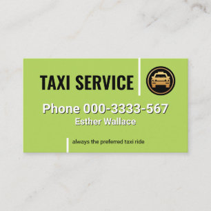 Carte De Visite Lignes de conduite verticales simples minimalistes