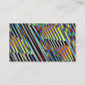 Carte De Visite Lignes fragmentées (Dos)