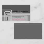 Carte De Visite Lignes géométriques (Devant / Derrière)