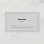 Carte De Visite Lignes géométriques (Dos)