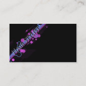 Carte De Visite Lignes modernes (Dos)