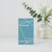 Carte De Visite Lignes modernes (Debout devant)