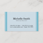 Carte De Visite Lignes modernes (Dos)