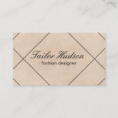 Carte De Visite Lignes modernes / Texture (Devant)