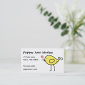 Carte De Visite Lil' Birdie (Debout devant)