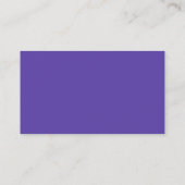 Carte de visite lilas de libellule de KRW (Dos)