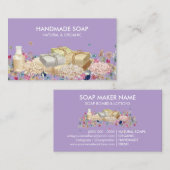 Carte De Visite Lilas des Soirs naturels (Devant / Derrière)