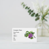 Carte De Visite Lilas en fleurs (Debout devant)