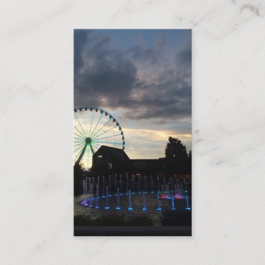 Carte De Visite L'île de Pigeon Forge (Devant)