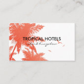 Carte De Visite L'île tropicale (Devant)