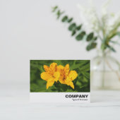 Carte De Visite Lilies péruviennes (Debout devant)