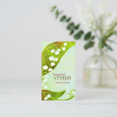 Carte De Visite Lily de la Vallée Spa & Salon (Debout devant)