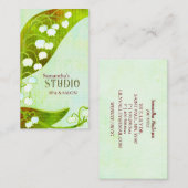 Carte De Visite Lily de la Vallée Spa & Salon (Devant / Derrière)