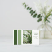 Carte De Visite Lily du planificateur d'événements de la vallée (Debout devant)