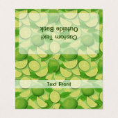 Carte De Visite Lime (Extérieur déplié)