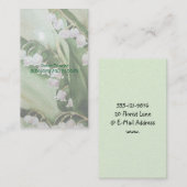 CARTE DE VISITE LIMITE DE LA VALLÉE (Devant / Derrière)