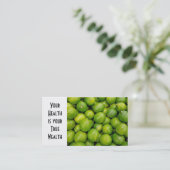 Carte De Visite Limites vertes mûres (Debout devant)