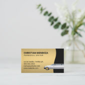 Carte De Visite Limo d'étirement | Services de pilotes (Debout devant)