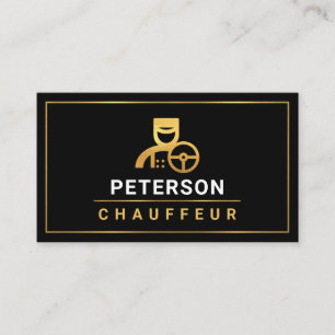 Carte De Visite Limo Limo Chauffeur Service Minimaliste Des Fronti