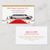 Carte de visite limousine (Devant / Derrière)