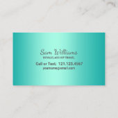 Carte De Visite Limousine Limousine Service (Dos)