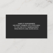 Carte De Visite Limousine Services (Dos)