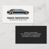 Carte De Visite Limousine Services (Devant / Derrière)