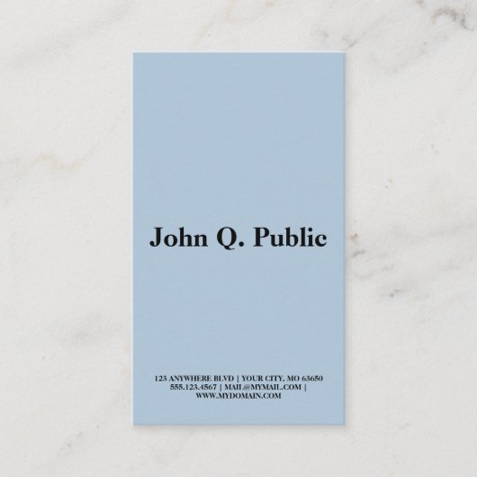 Carte De Visite Lineman (Devant)