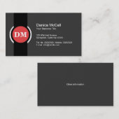 Carte De Visite L'information Technonology IL professionnel de (Devant / Derrière)