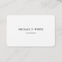 Linge classique minimaliste professionnel élégant