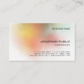 Carte De Visite Linge de maison de luxe élégant tendance moderne c (Dos)