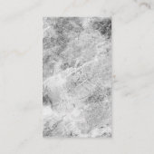 Carte De Visite Linge exclusif spécial gris rouge moderne unique (Dos)