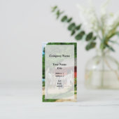 Carte De Visite Linge Suspendu à la Corde (Debout devant)