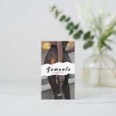 Carte de visite lingerie (Debout devant)