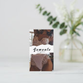 Carte de visite lingerie (Debout devant)