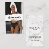 Carte de visite lingerie (Devant / Derrière)