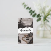 Carte de visite lingerie (Debout devant)