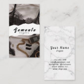 Carte de visite lingerie (Devant / Derrière)