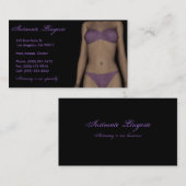 Carte De Visite Lingerie (Devant / Derrière)