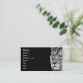Carte De Visite Lion (Debout devant)