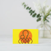 Carte De Visite Lion (Debout devant)