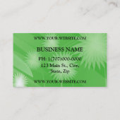 Carte De Visite Lion de souhaits personnalisé (Dos)