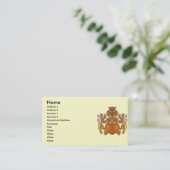 CARTE DE VISITE LION_HEART (Debout devant)