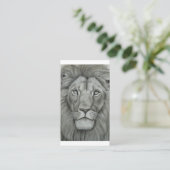 Carte De Visite Lion Majestueux (Debout devant)