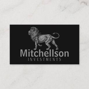 Carte De Visite Lion royal II