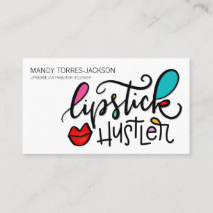 Carte De Visite Lipstick Hustler